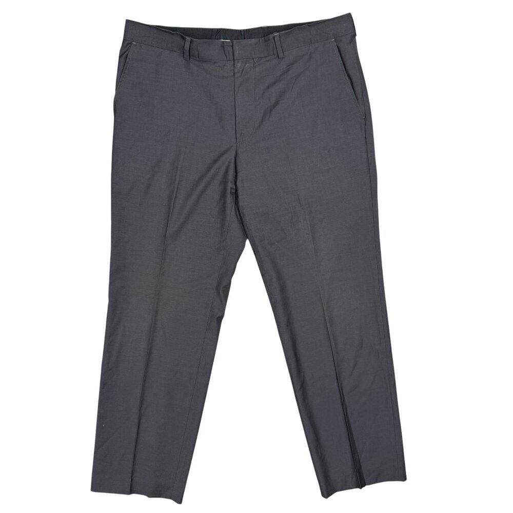 Hugo Boss Parkway1 Dress Pants Grey Wool Trousers W38xL30